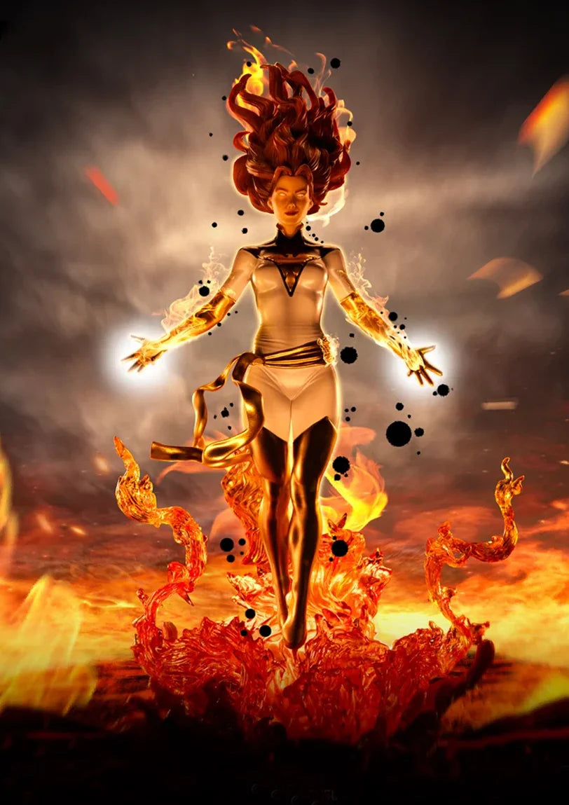 PHOENIX WHITE 1/10 VERSION MARVEL BDS ART SCALE