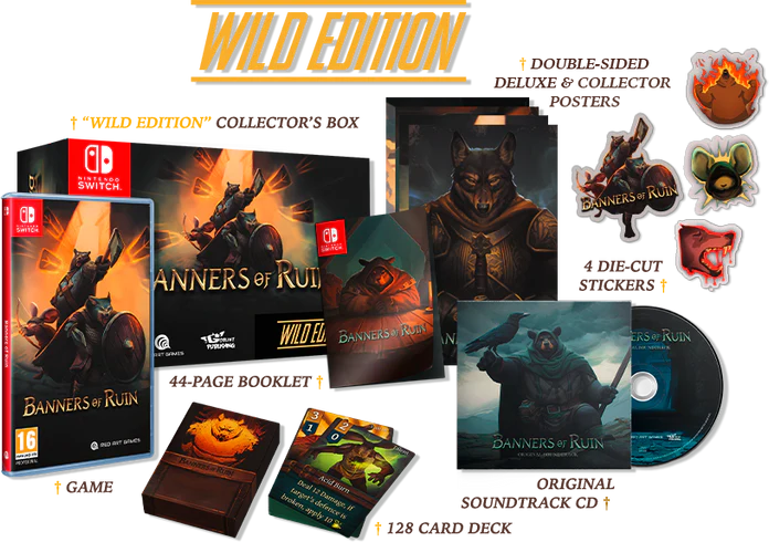 Banners of Ruin Wild Edition Nintendo Switch