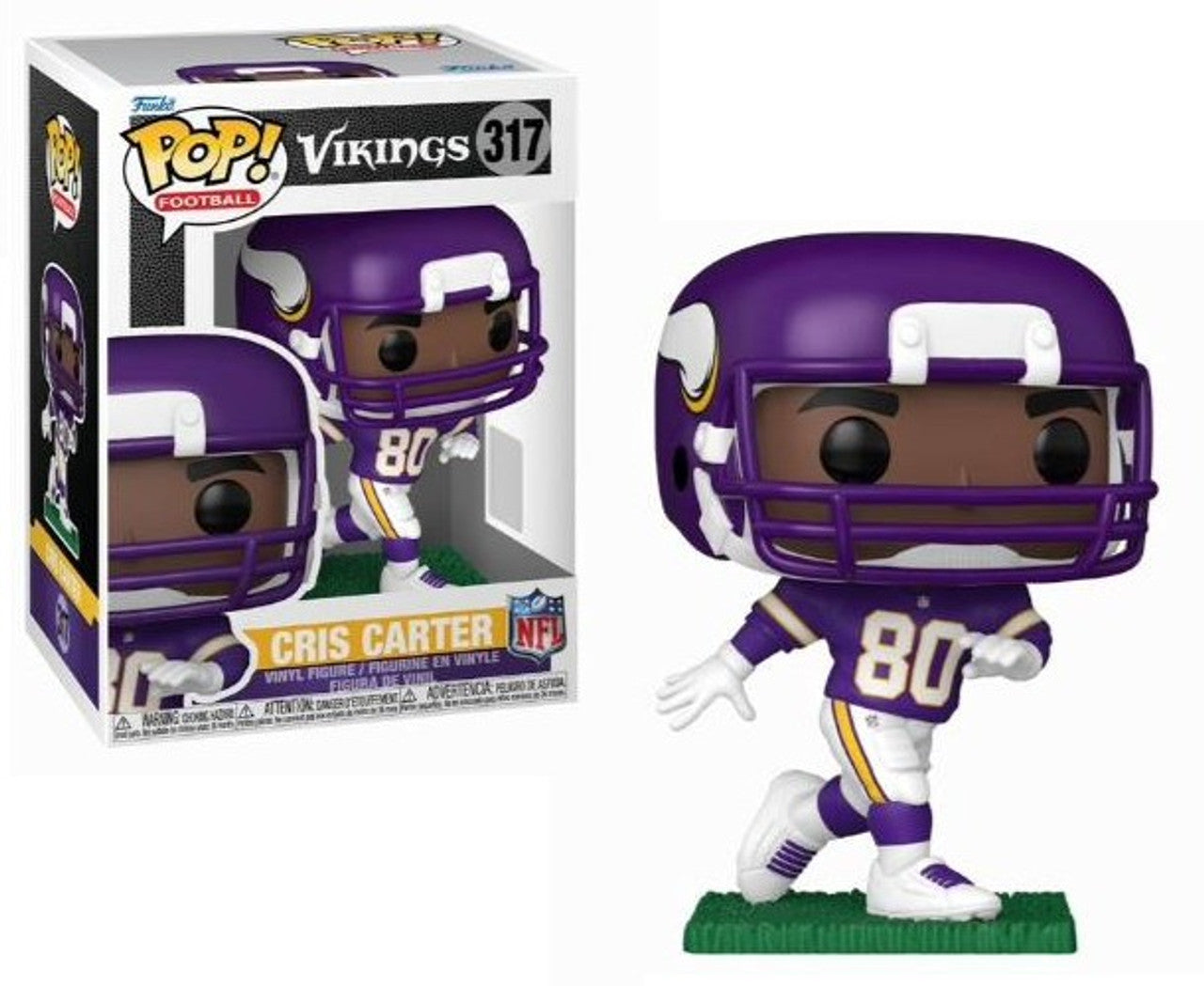 Pop! NFL Legends Cris Carter Minnesota Vikings