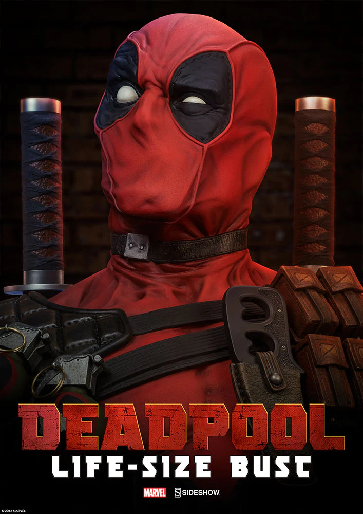 Sideshow Collectibles MARVEL Life-Size Bust Deadpool