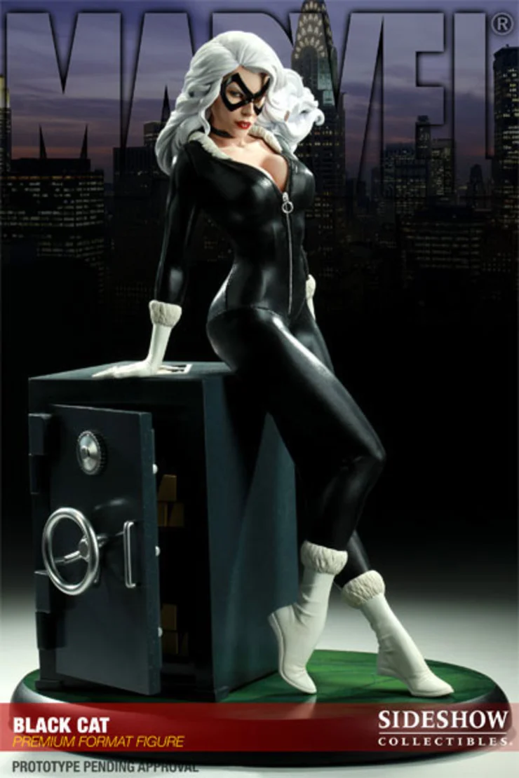 Sideshow Collectibles Marvel Black Cat Premium Format Statue