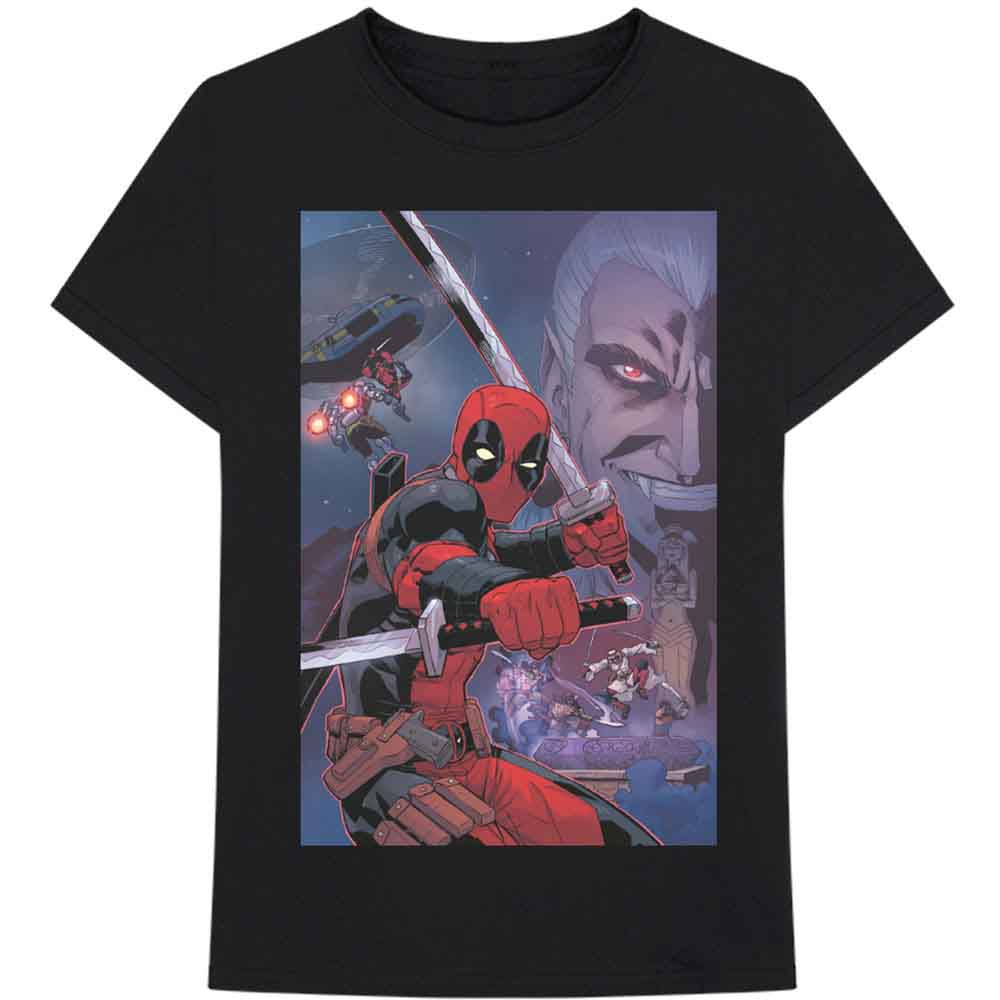 MARVEL COMICS DEADPOOL COMPOSITE T-SHIRT