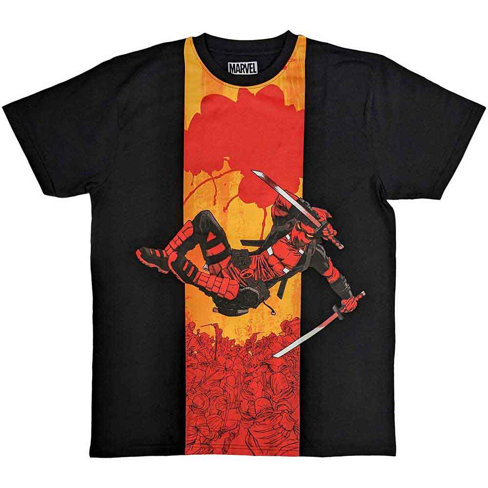 MARVEL COMICS DEADPOOL SAMURAI T-SHIRT