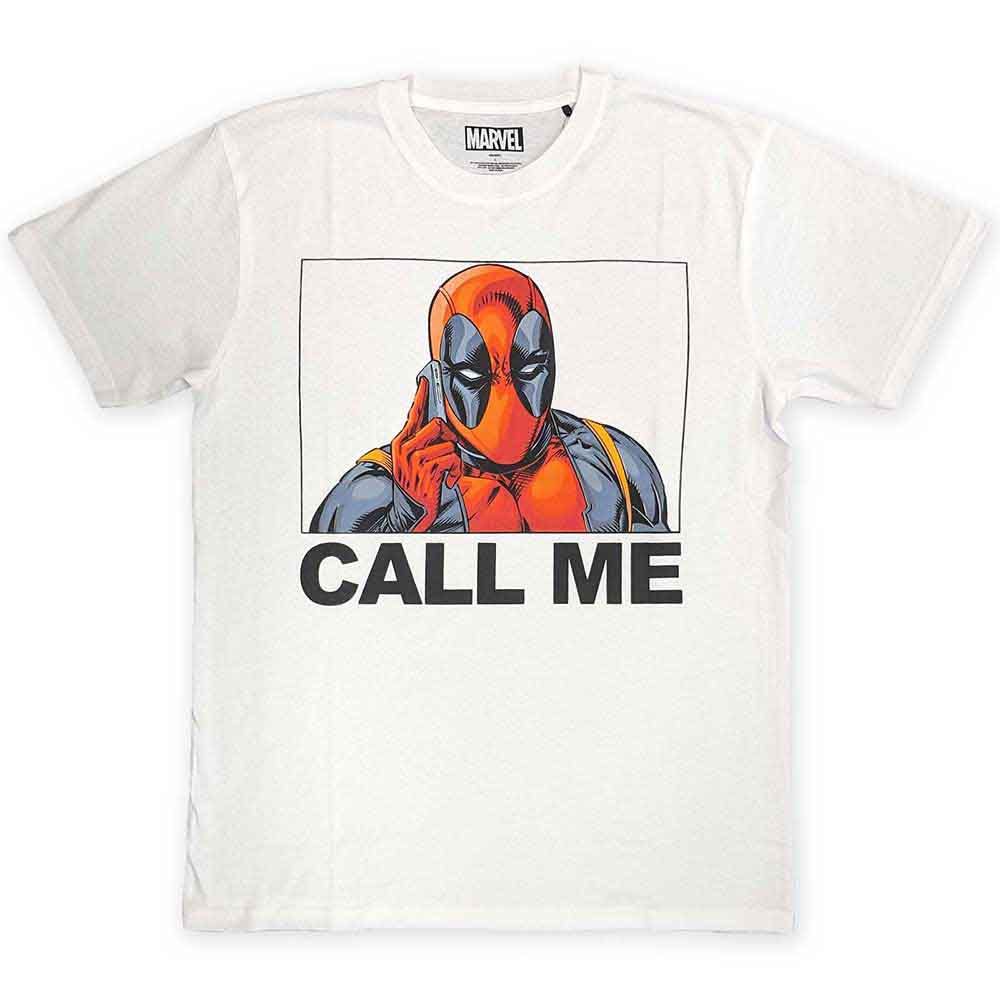 MARVEL COMICS DEADPOOL CALL ME T-SHIRT