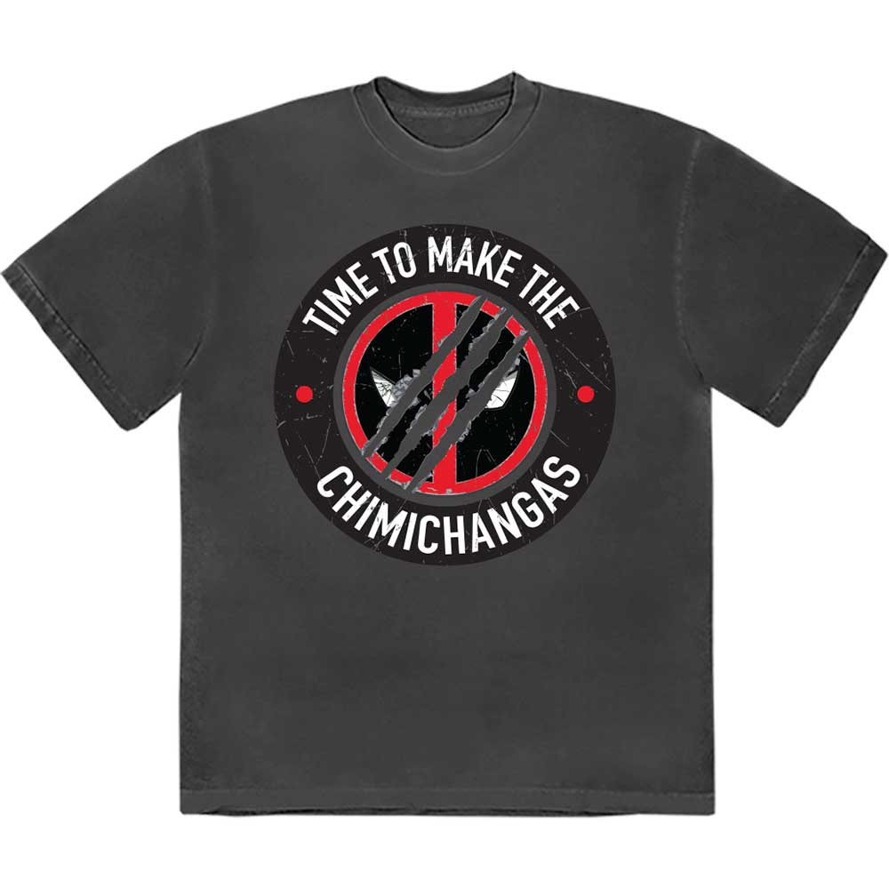 MARVEL COMICS DEADPOOL CHIMICHANGA T-SHIRT