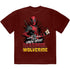 MARVEL COMICS DEADPOOL & WOLVERINE CHANGE UNIVERSE T-SHIRT