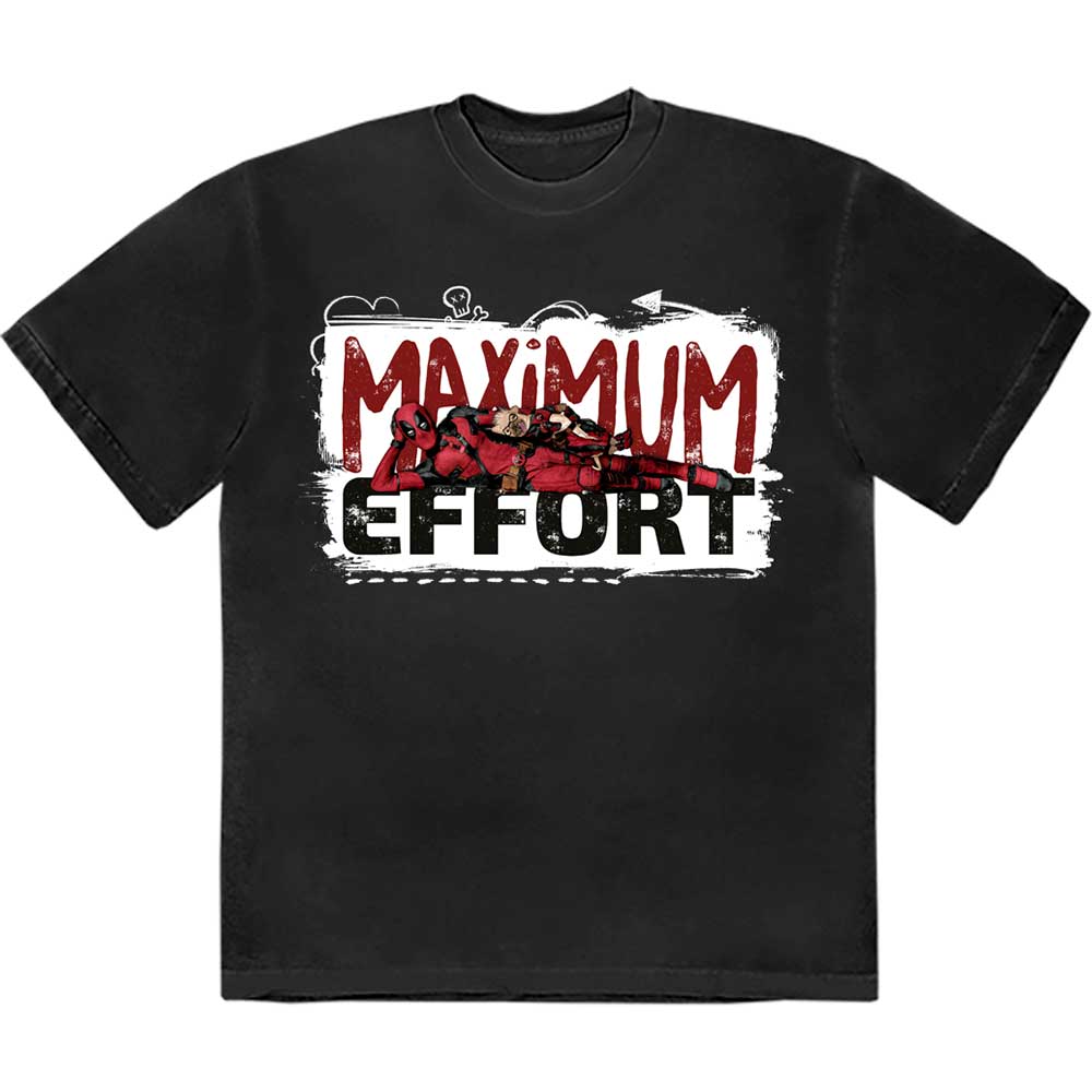 MARVEL COMICS DEADPOOL MAXIMUM EFFORT T-SHIRT