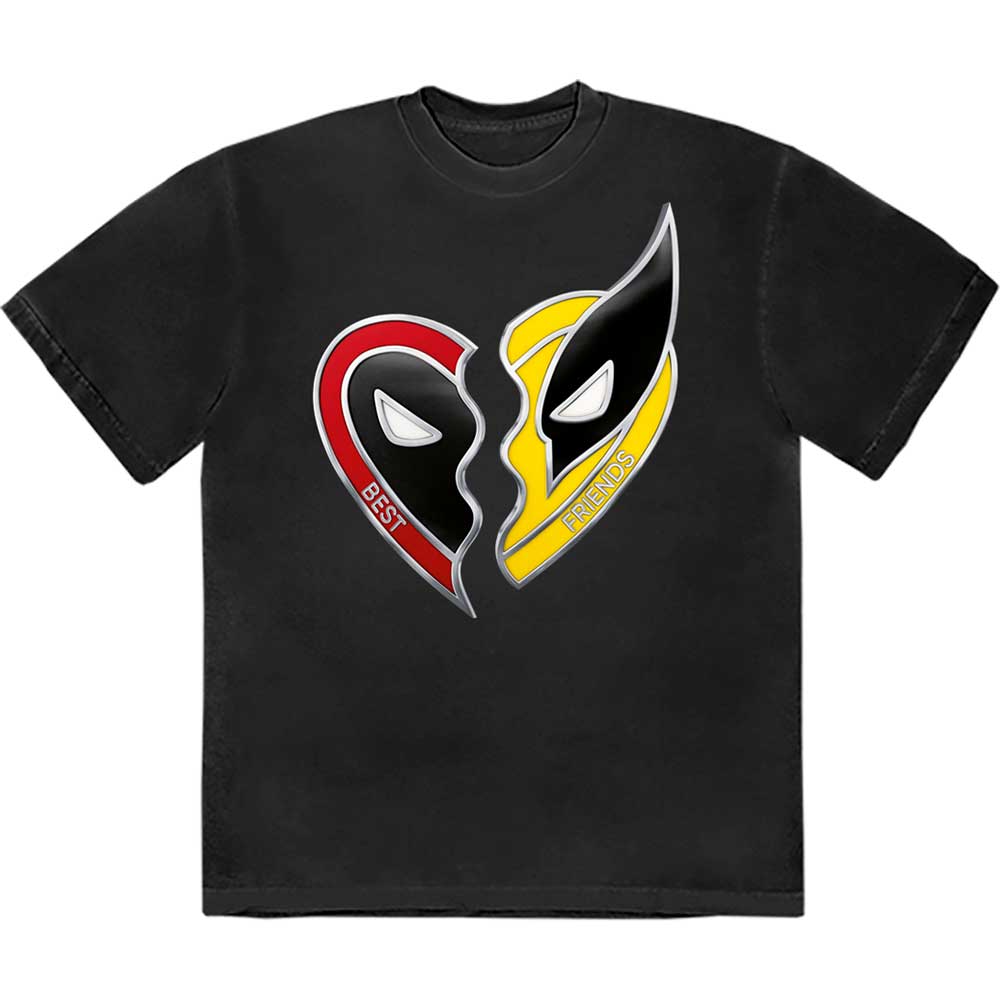 MARVEL COMICS DEADPOOL BEST FRIENDS T-SHIRT