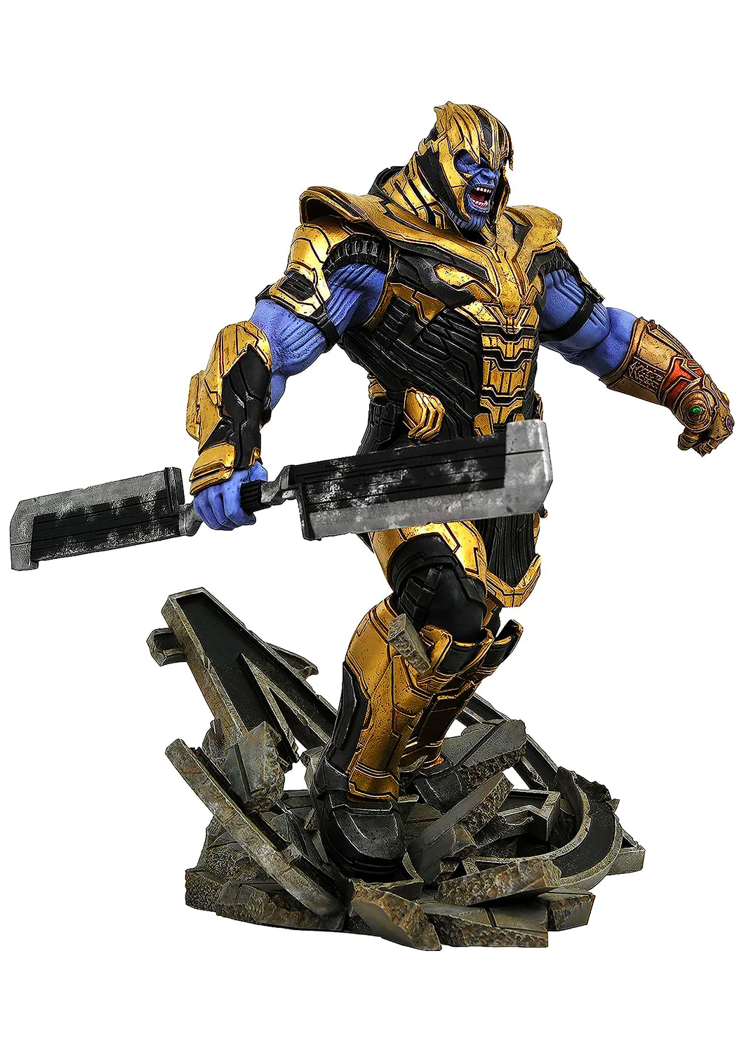 MARVEL MILESTONES AVENGERS ENDGAME ARMORED THANOS RESIN STATUE