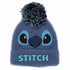 Disney Lilo And Stitch Stitch Fluffy Pom Pom Beanie