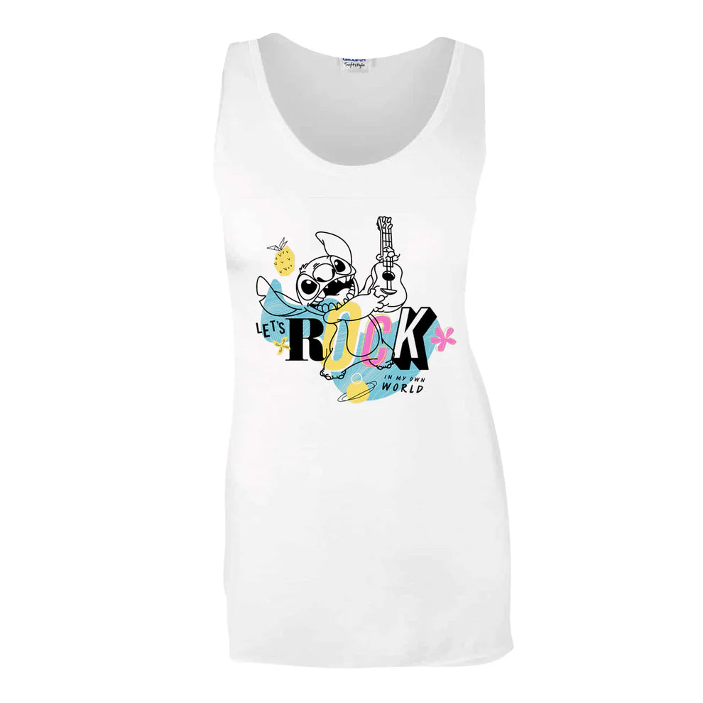 LILO AND STITCH LETS ROCK VEST T-Shirt