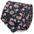Alice in Wonderland Cheshire Cat Black Men's Tie