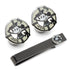 D100 Steamboat Willie Cufflinks and Tie Bar Gift Set