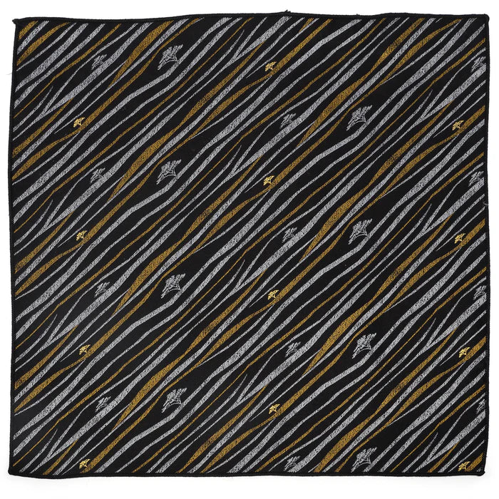 Pride Lands Black Pocket Square