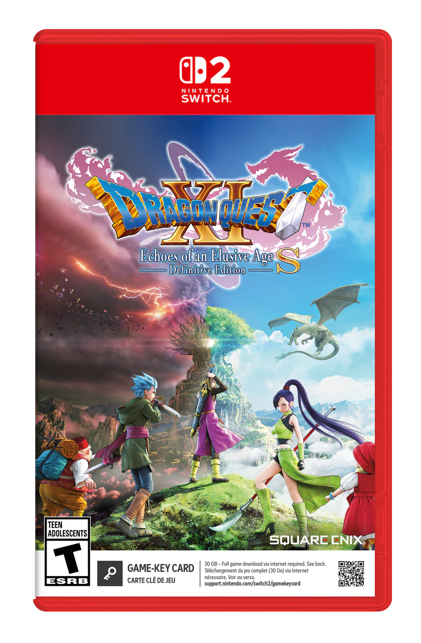 DRAGON QUEST XI S: Echoes of an Elusive Age Definitive Edition [Game-Key Card] Nintendo Switch 2