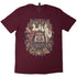 Disney Essence Of Beauty Maroon Red T-Shirt