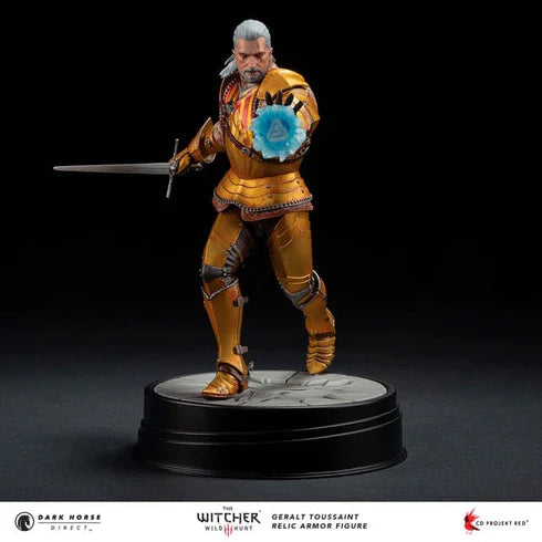 Comics The Witcher Season 3 Geralt Toussaint Relic Armor PVC Statue