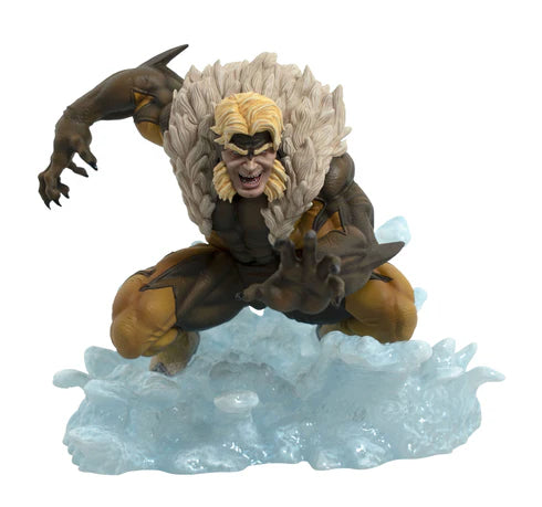 Marvel Comic Gallery Sabretooth PVC Diorama