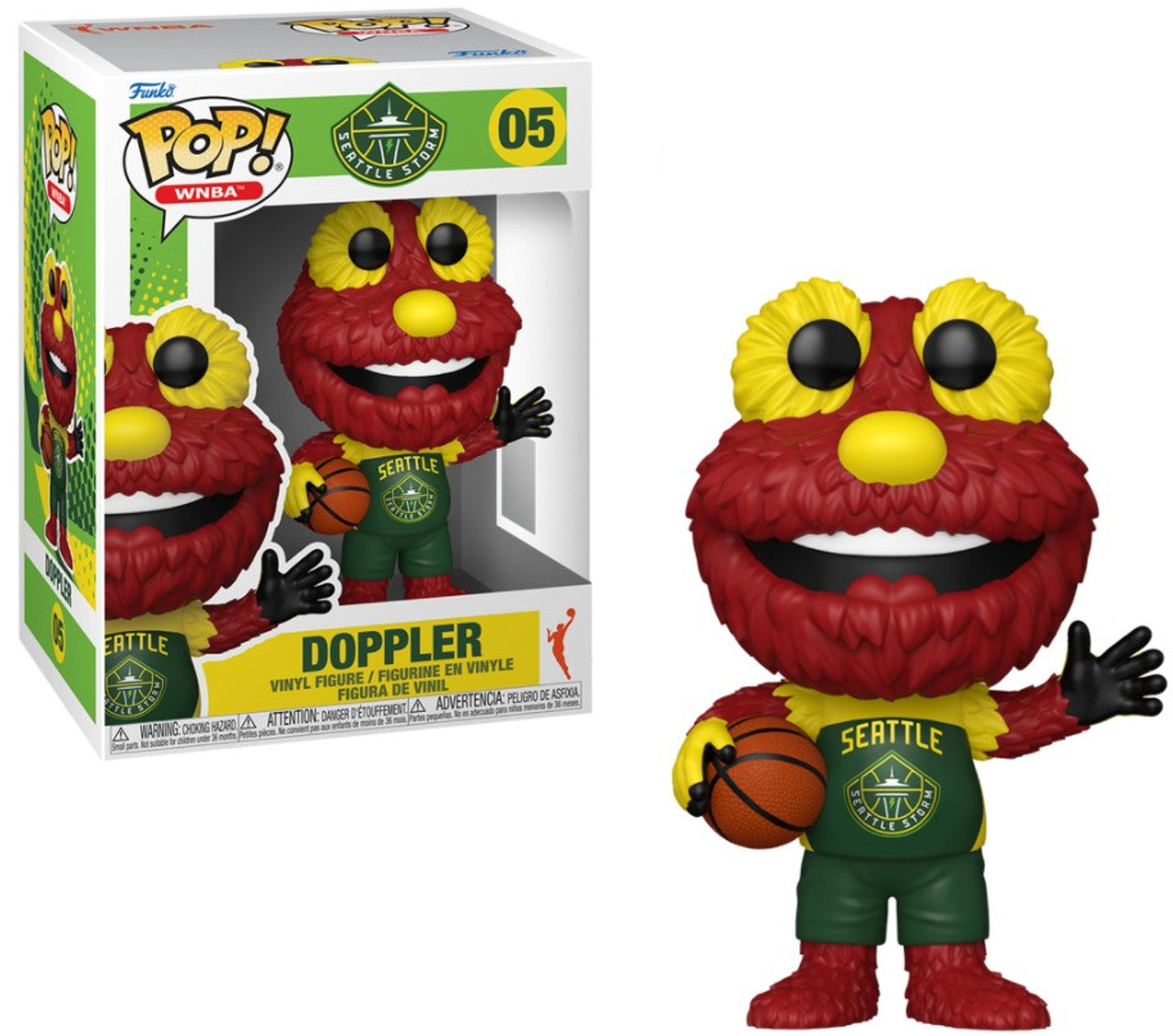 Pop! Doppler Seattle Storm WNBA Mascot