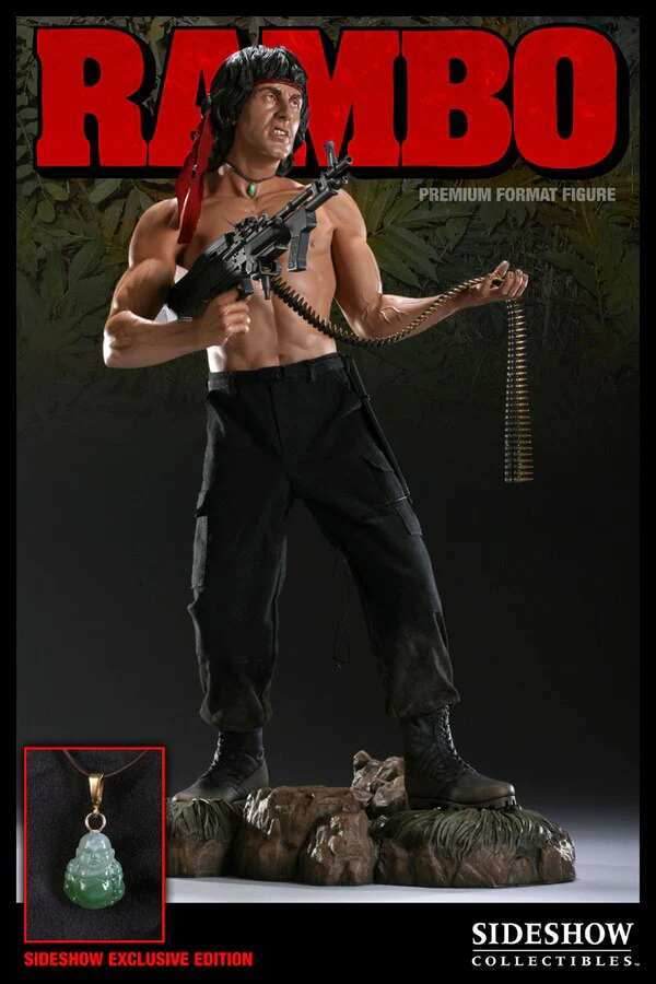 Sideshow Collectibles Rambo Premium Format Figure Rambo Exclusive