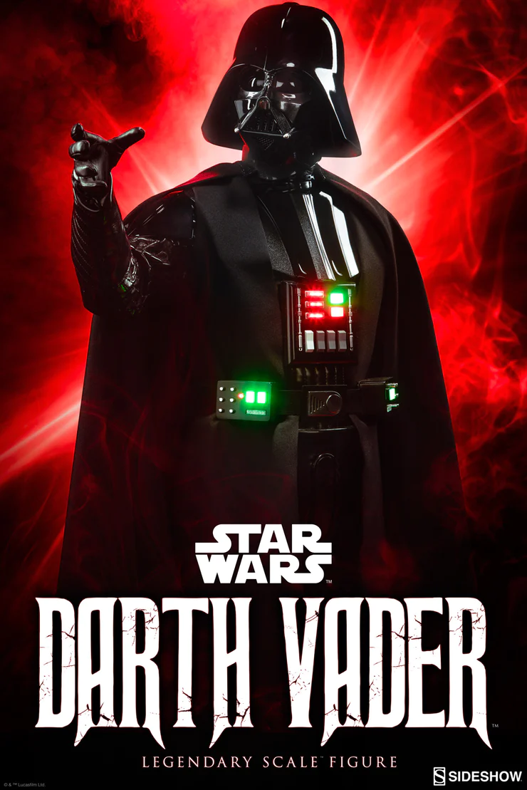 Sideshow Collectibles Star Wars Darth Vader Legendary Scale Statue