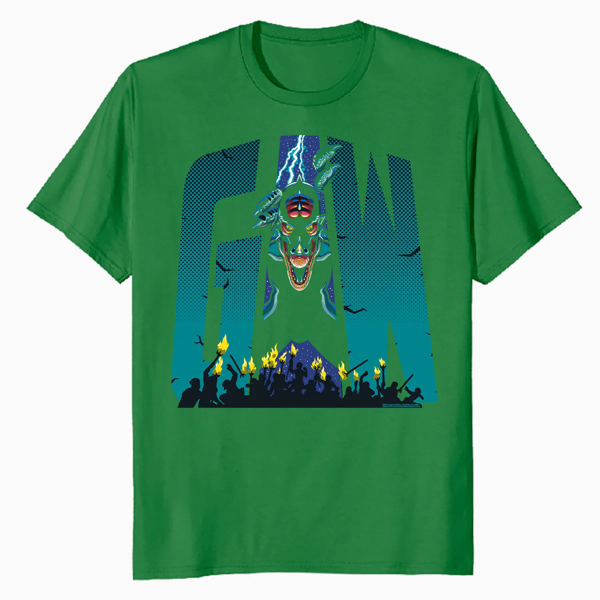 King Kong Skull Island Gaw Monarch Monster Anime Classic Official Men's T-Shirt