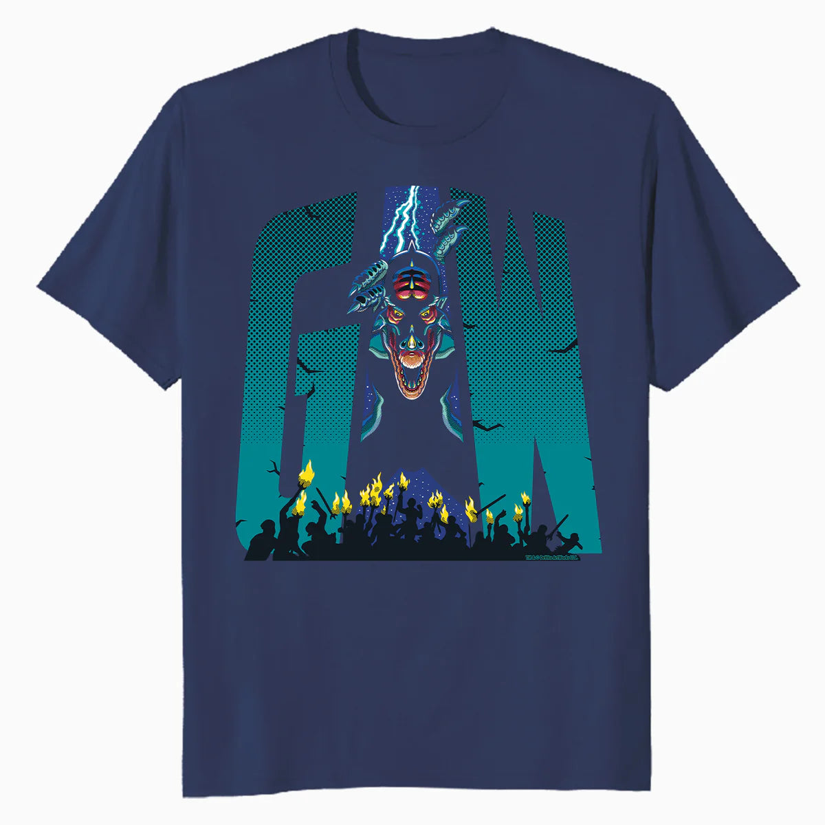 King Kong Skull Island Gaw Monarch Monster Anime Classic Official Men's T-Shirt