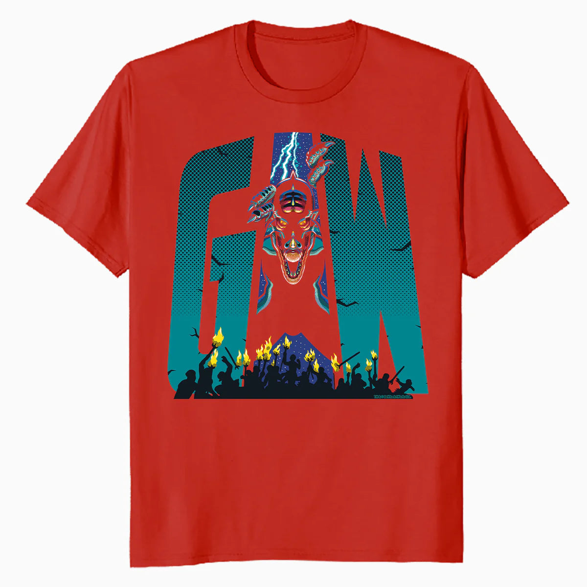 King Kong Skull Island Gaw Monarch Monster Anime Classic Official Men's T-Shirt