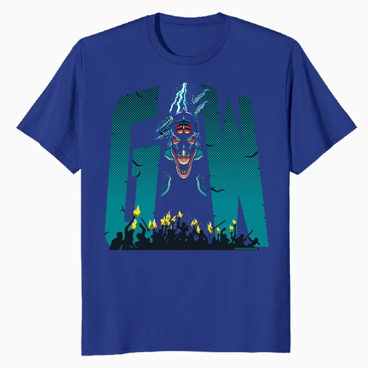 King Kong Skull Island Gaw Monarch Monster Anime Classic Official Men's T-Shirt