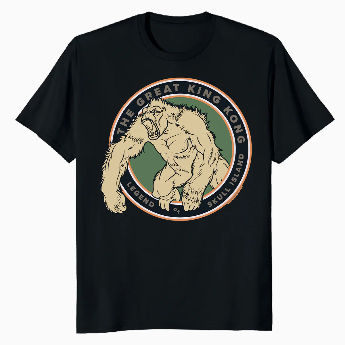 King Kong Skull Island Legend Monster New York Movie Classic Official Men's T-Shirt