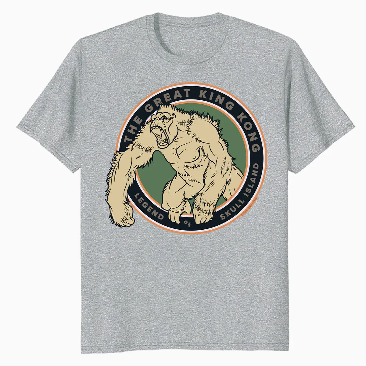 King Kong Skull Island Legend Monster New York Movie Classic Official Men's T-Shirt