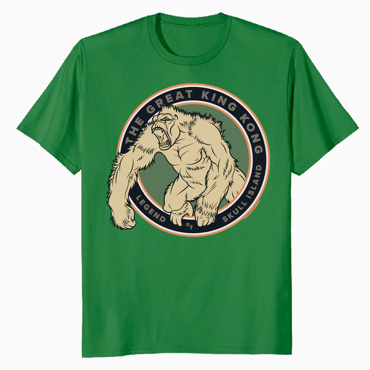 King Kong Skull Island Legend Monster New York Movie Classic Official Men's T-Shirt