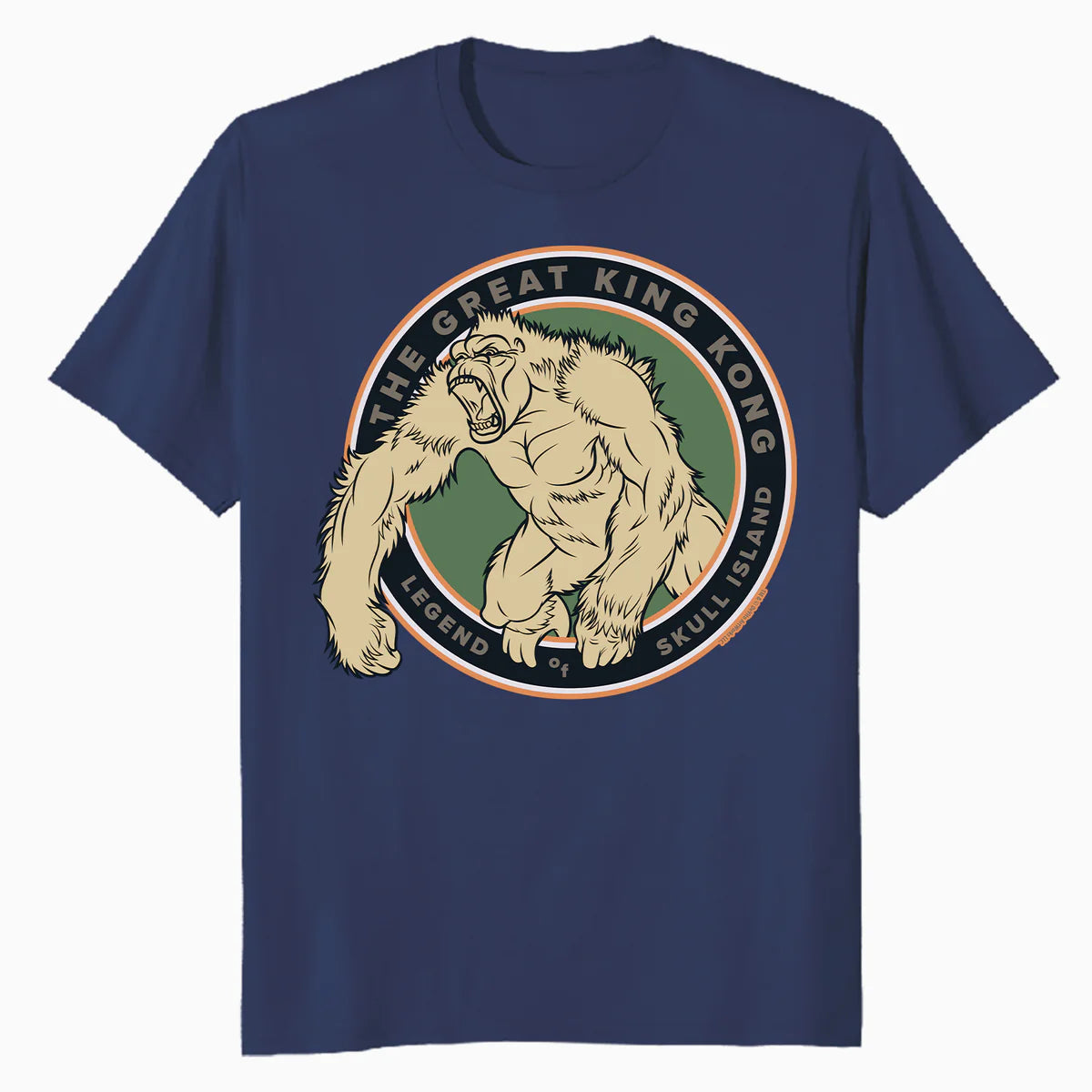 King Kong Skull Island Legend Monster New York Movie Classic Official Men's T-Shirt