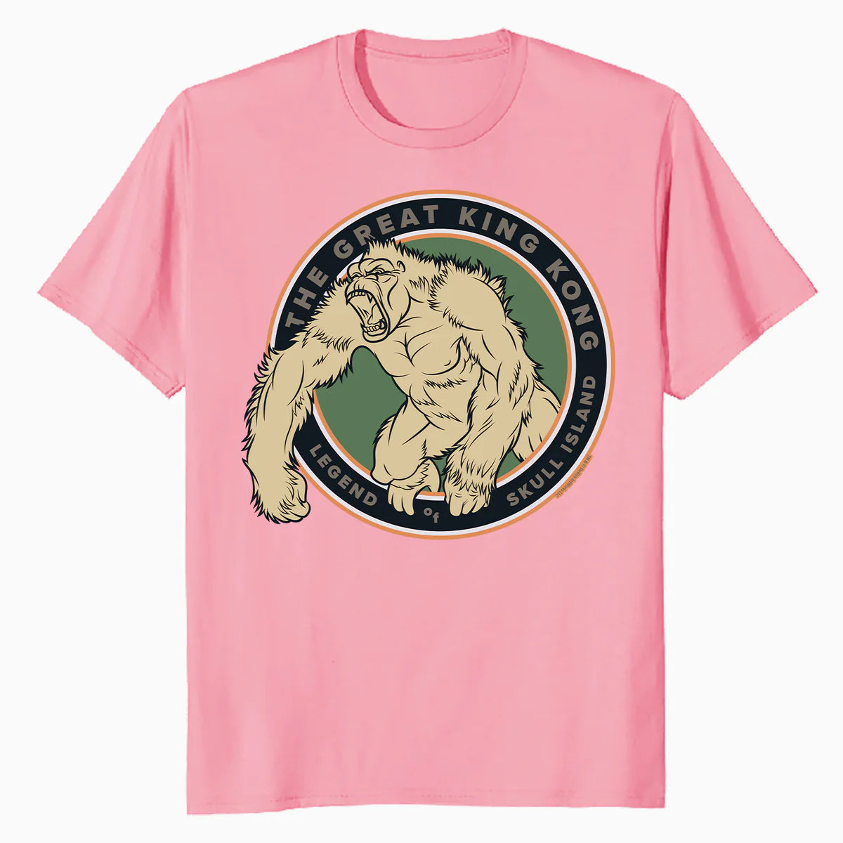 King Kong Skull Island Legend Monster New York Movie Classic Official Men's T-Shirt
