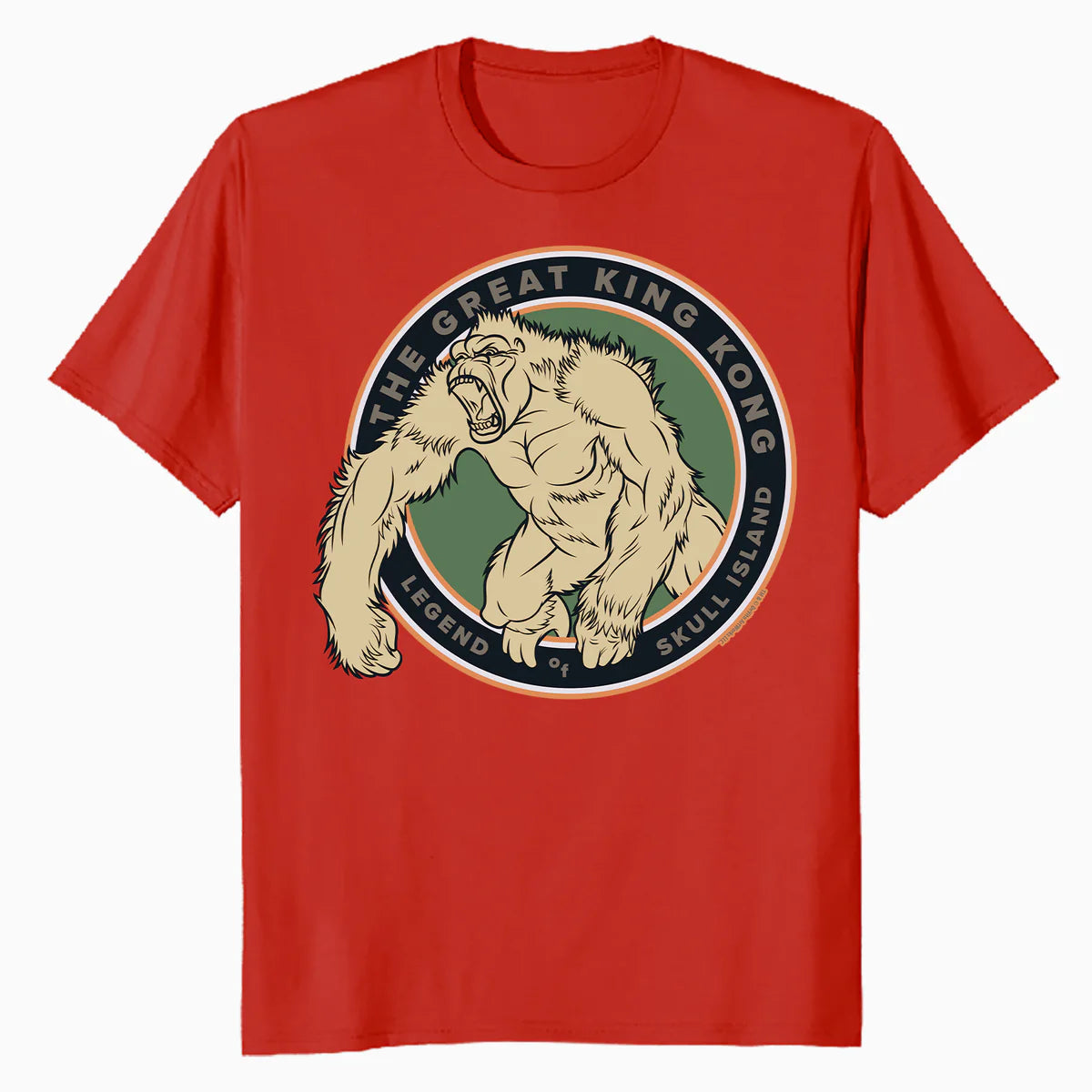 King Kong Skull Island Legend Monster New York Movie Classic Official Men's T-Shirt