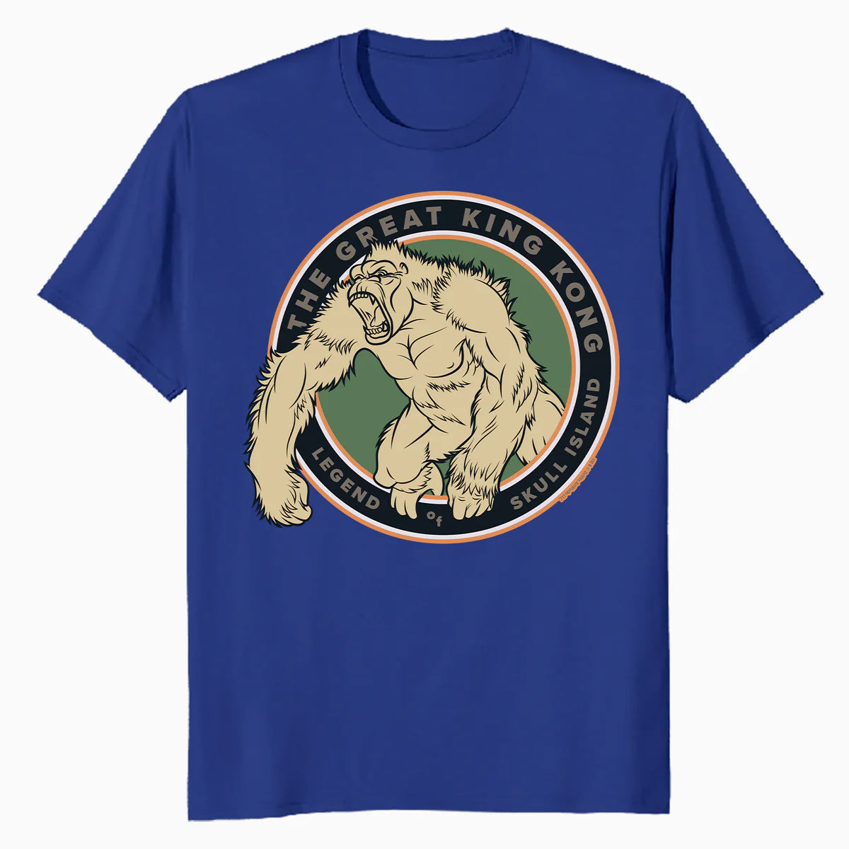 King Kong Skull Island Legend Monster New York Movie Classic Official Men's T-Shirt