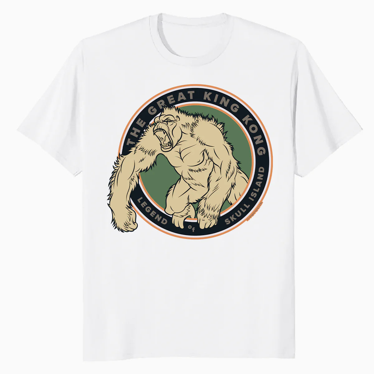 King Kong Skull Island Legend Monster New York Movie Classic Official Men's T-Shirt
