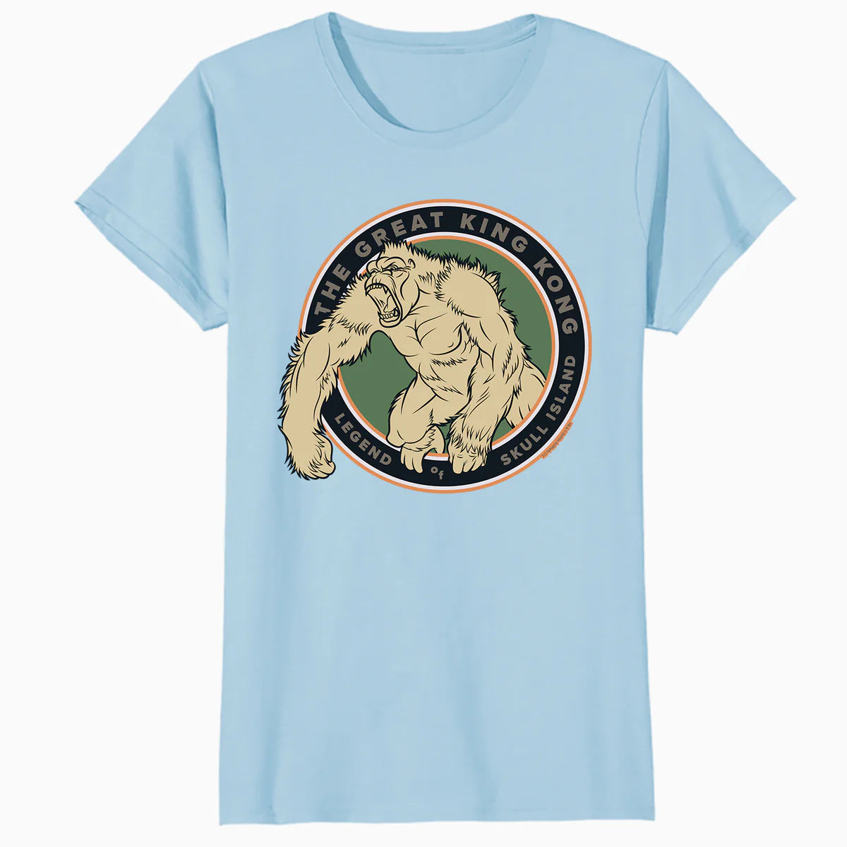 King Kong Skull Island Legend Monster New York Movie Classic Official Women's T-Shirt