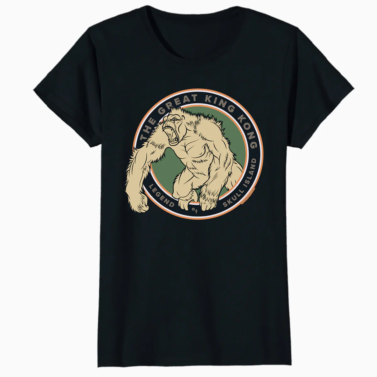 King Kong Skull Island Legend Monster New York Movie Classic Official Women's T-Shirt
