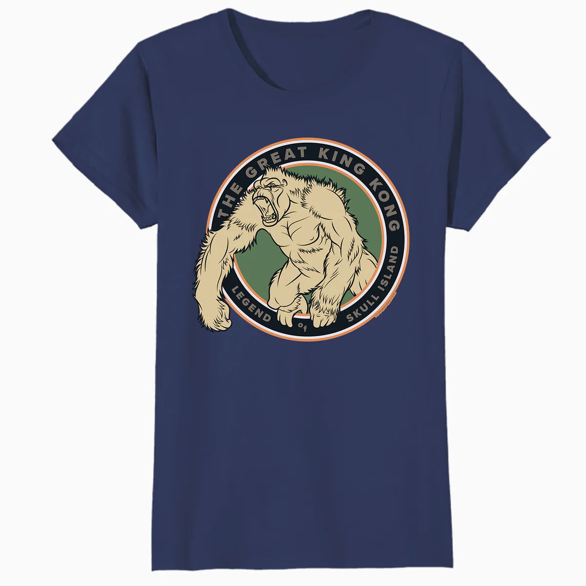 King Kong Skull Island Legend Monster New York Movie Classic Official Women's T-Shirt