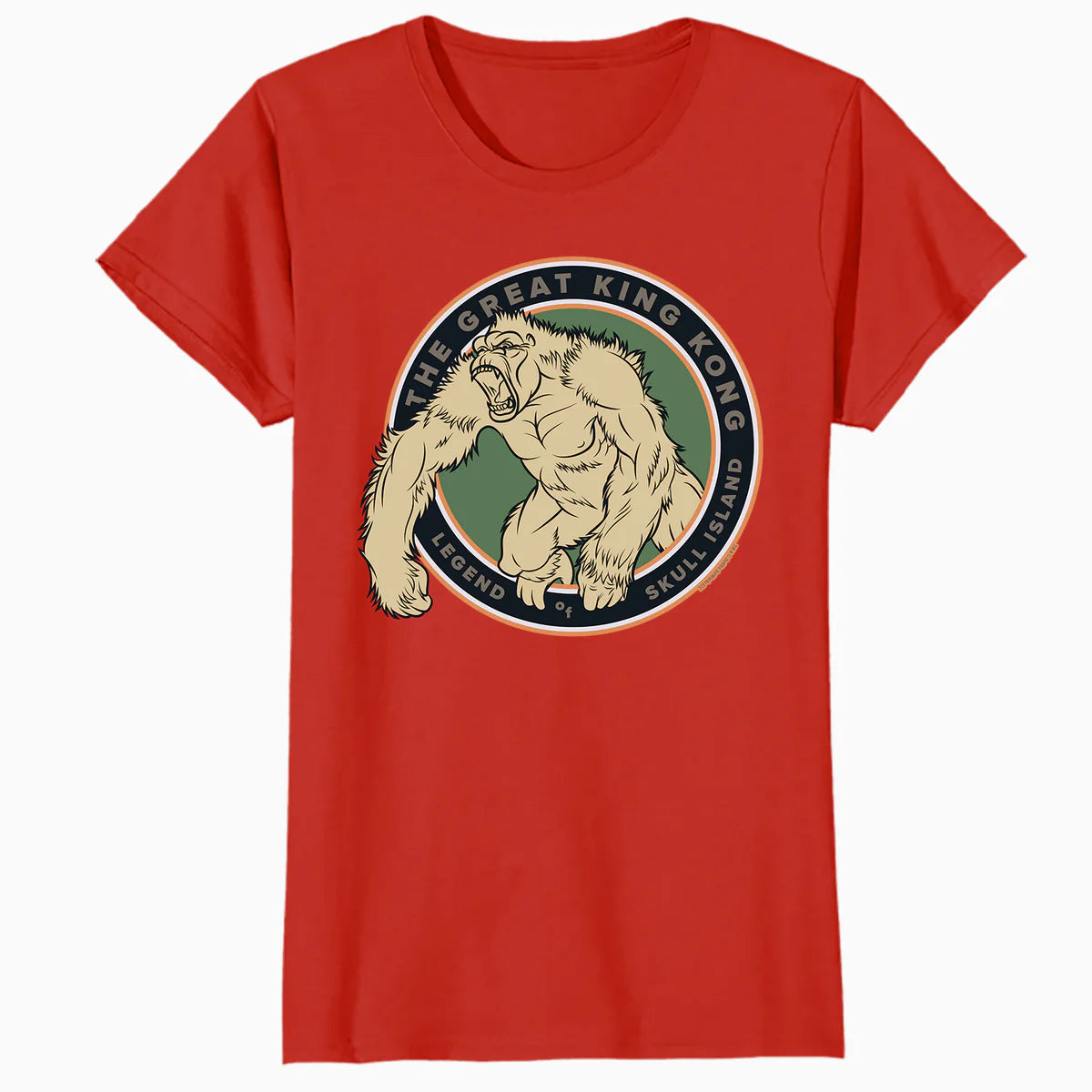 King Kong Skull Island Legend Monster New York Movie Classic Official Women's T-Shirt