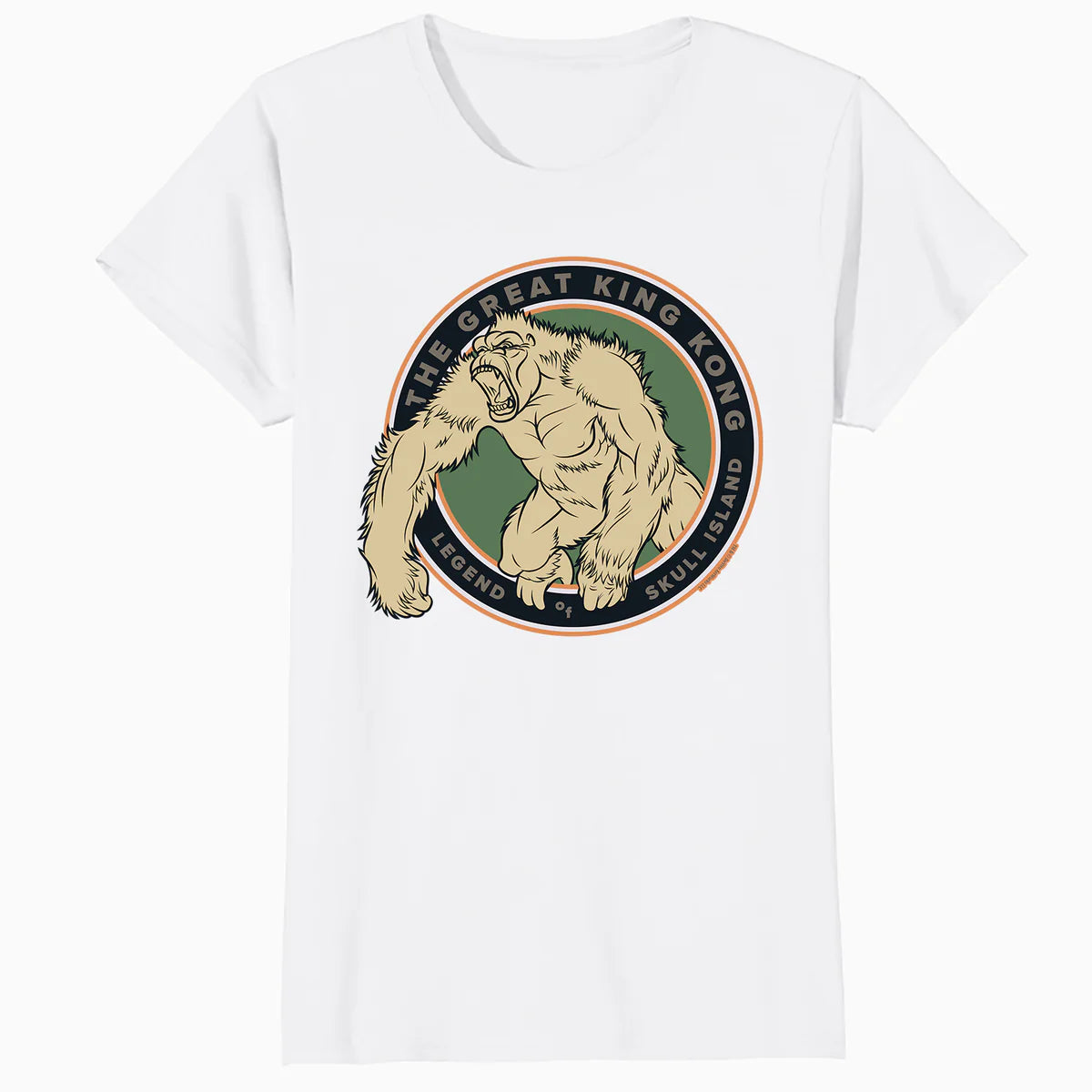 King Kong Skull Island Legend Monster New York Movie Classic Official Women's T-Shirt