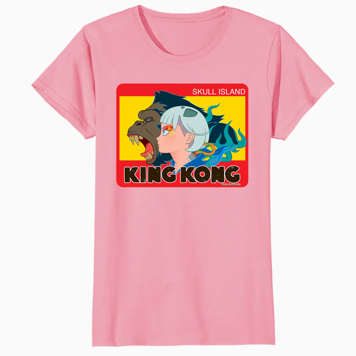 King Kong Skull Island Mitsume Character Pose Anime Classic Official Women's T-Shirt