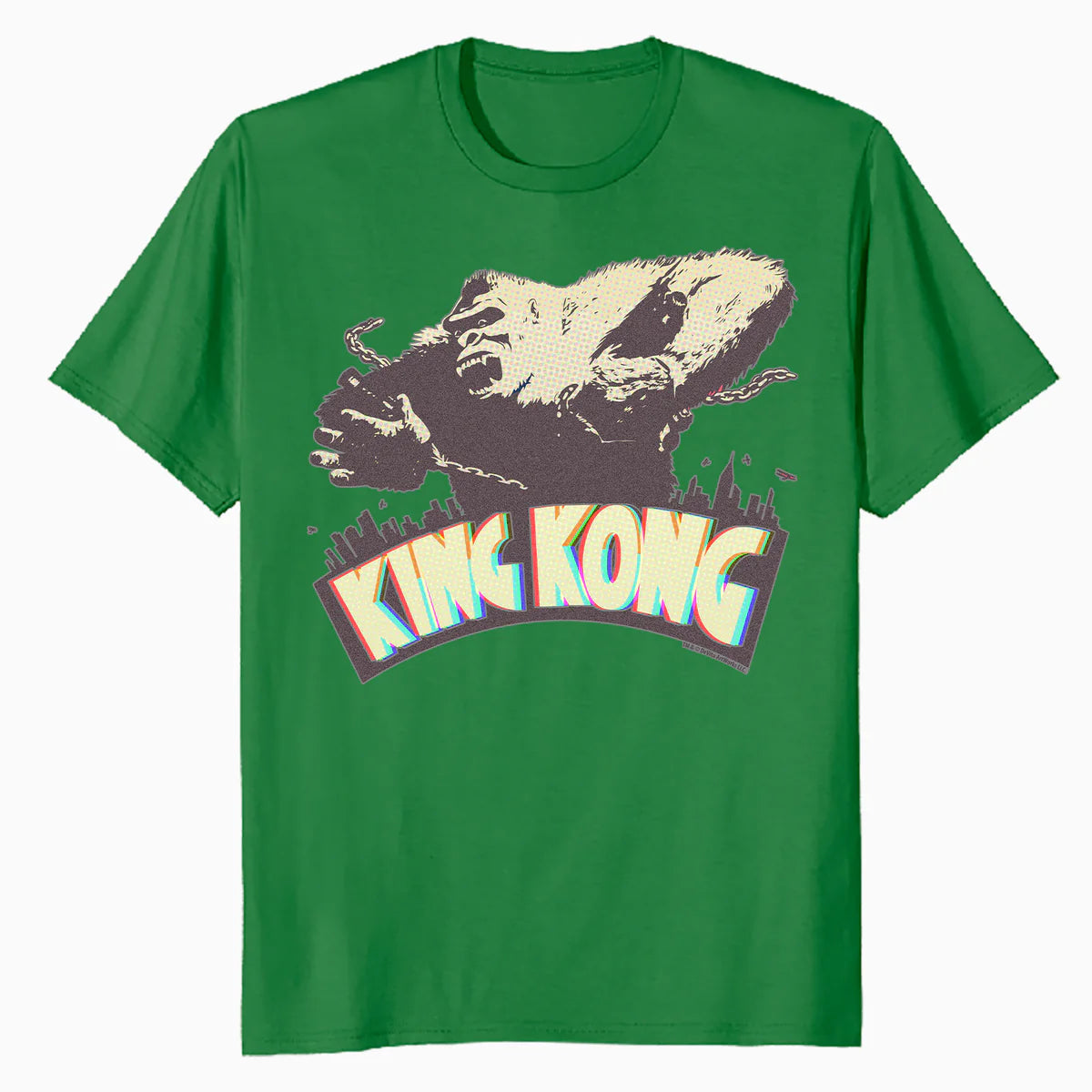 King Kong Skull Island MonsterVerse Classic Movie Retro Logo Official Men's T-Shirt