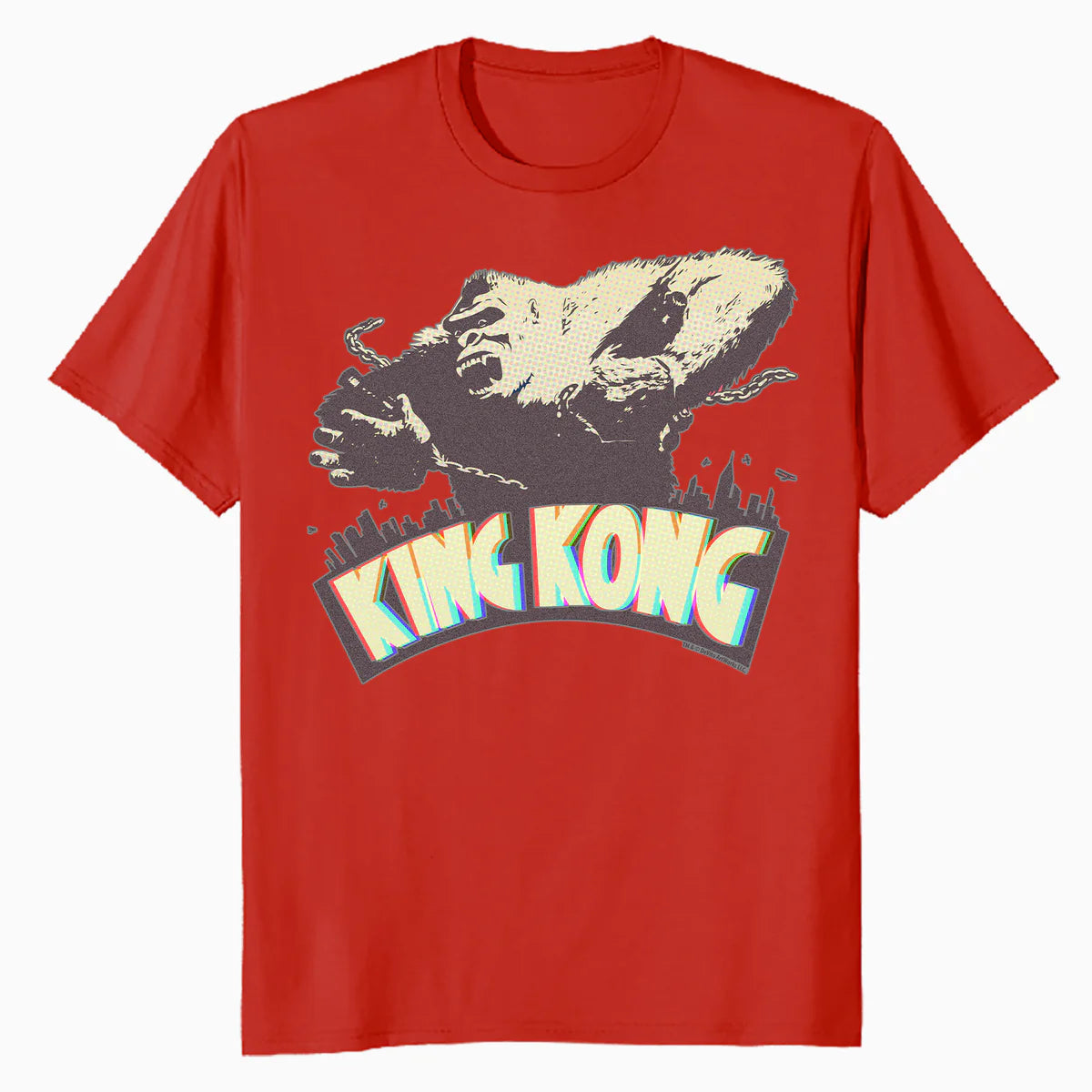 King Kong Skull Island MonsterVerse Classic Movie Retro Logo Official Men's T-Shirt