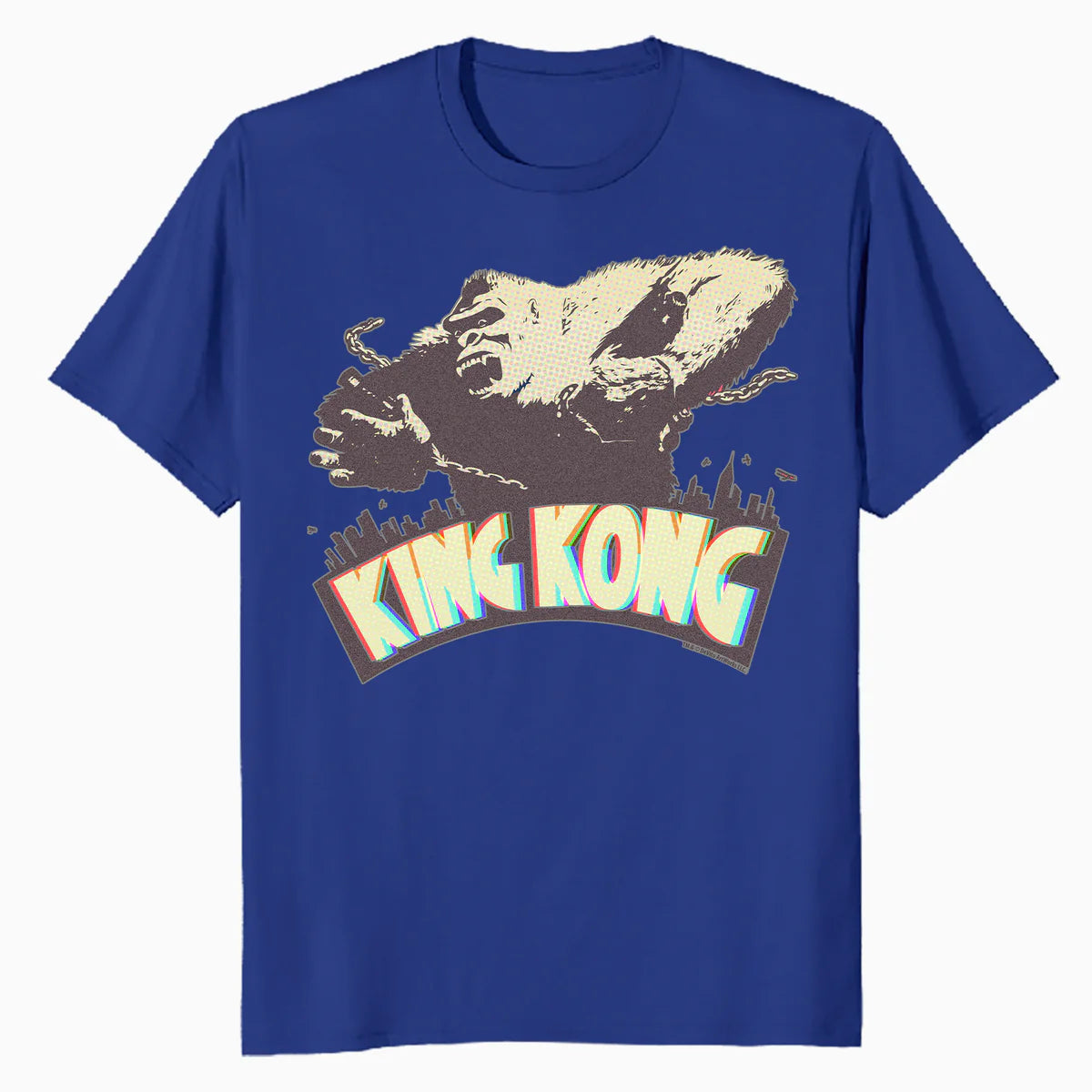 King Kong Skull Island MonsterVerse Classic Movie Retro Logo Official Men's T-Shirt