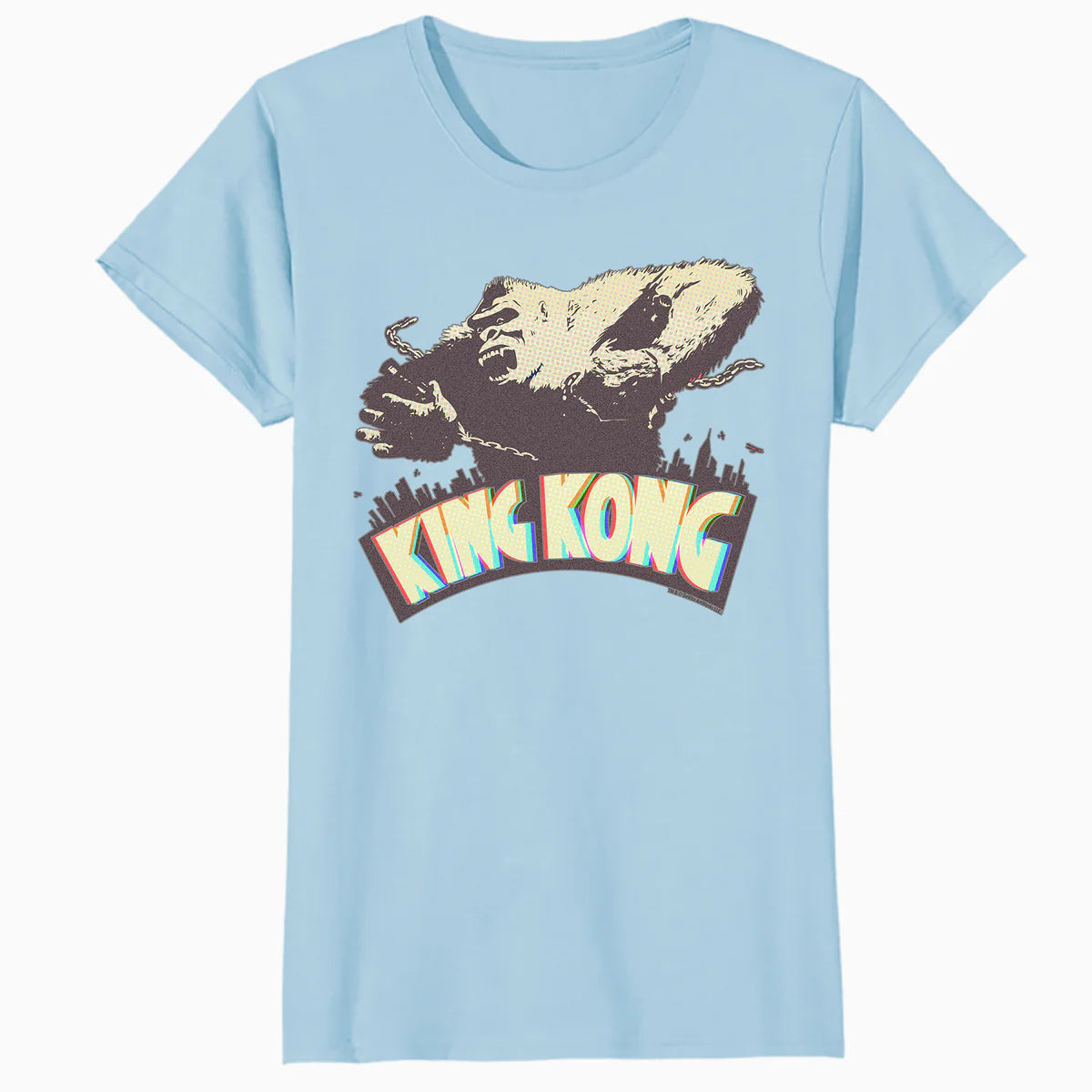 King Kong Skull Island MonsterVerse Classic Movie Retro Logo Official Women's T-Shirt