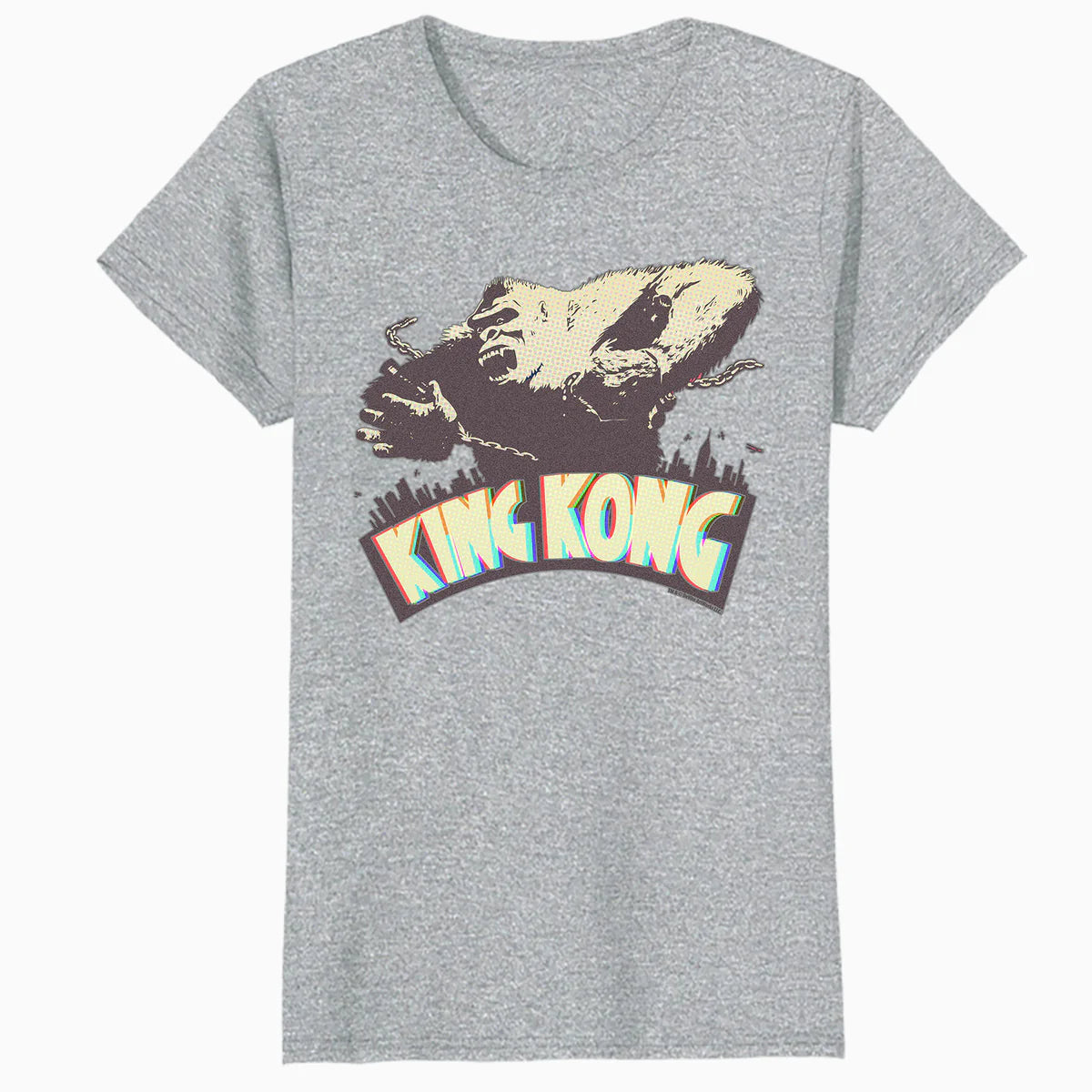 King Kong Skull Island MonsterVerse Classic Movie Retro Logo Official Women's T-Shirt