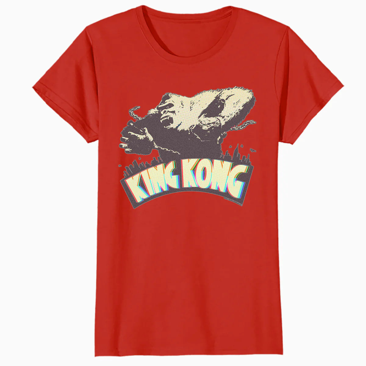 King Kong Skull Island MonsterVerse Classic Movie Retro Logo Official Women's T-Shirt
