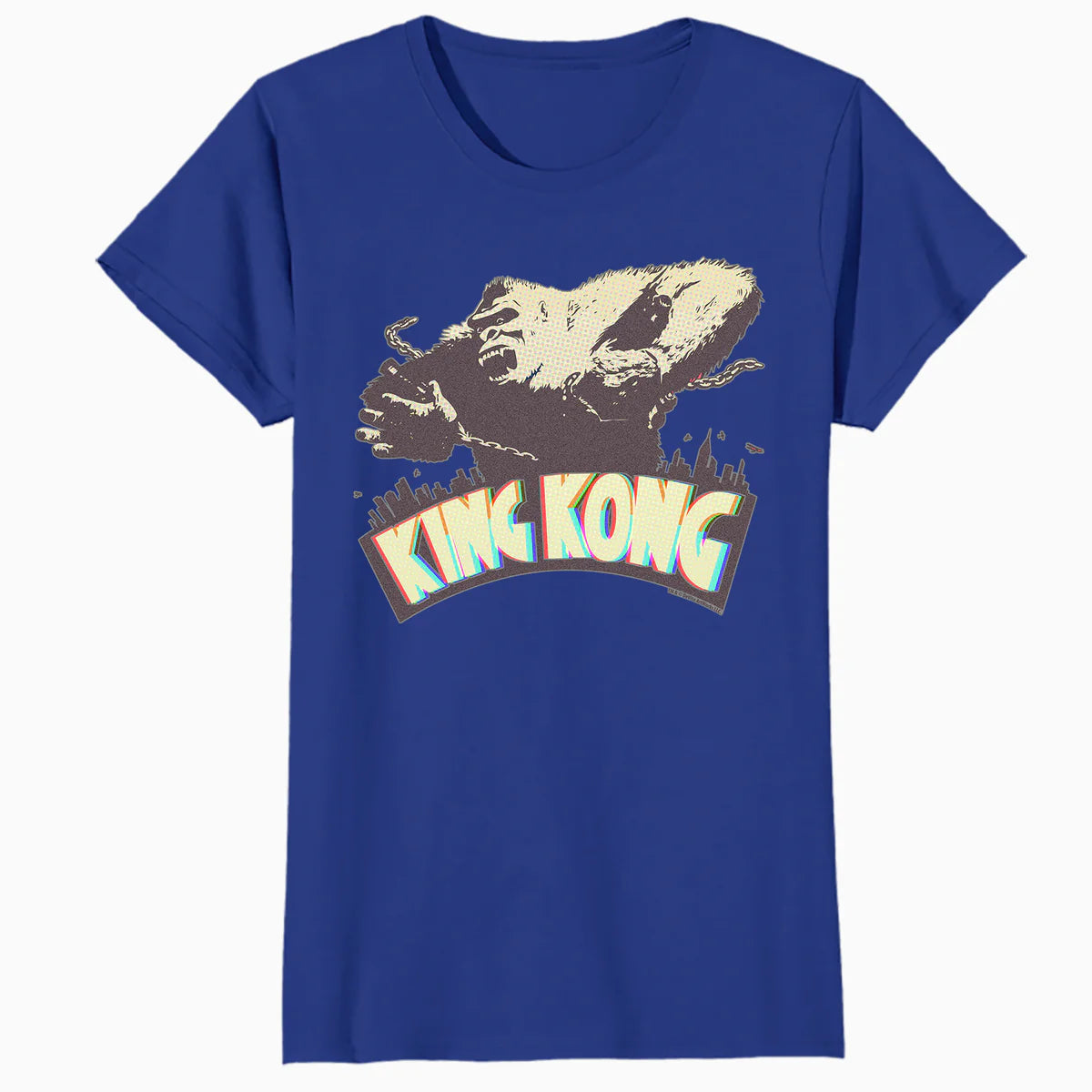 King Kong Skull Island MonsterVerse Classic Movie Retro Logo Official Women's T-Shirt
